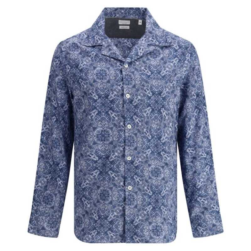 Brunello Cucinelli Paisley print Shirt, theFeinheit