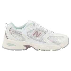 New Balance White Leather Tier 3 Sneakers