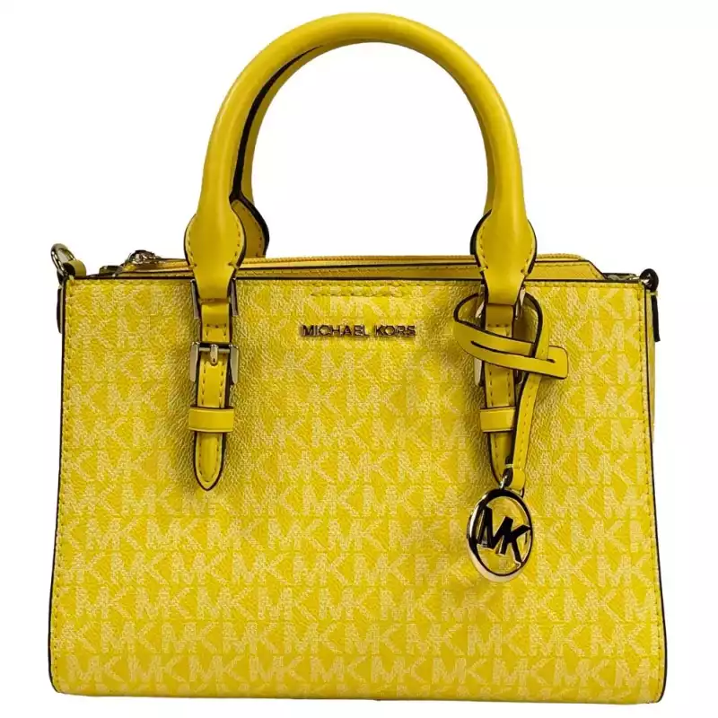 Michael Kors Charlotte 3 in 1 Satchel Bag Crossbody Golden Yellow, theFeinheit
