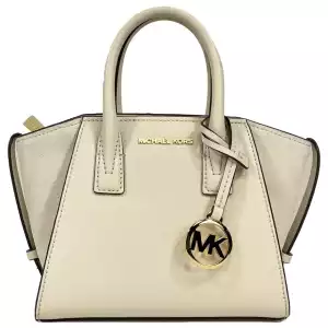 Michael Kors Avril XS Cream Satchel Crossbody Bag Purse