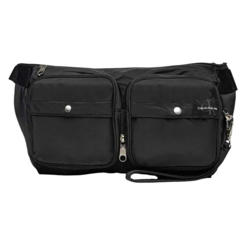 Calvin Klein Jeans Black Recycled Polyester Bag, theFeinheit