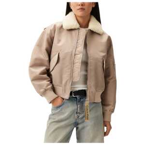 Calvin Klein Jeans Beige Polyester Jackets & Coat