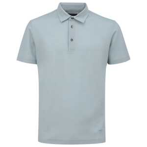 Corneliani Blue Cotton Polo Shirt
