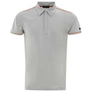 Corneliani Gray Polyamide Polo Shirt