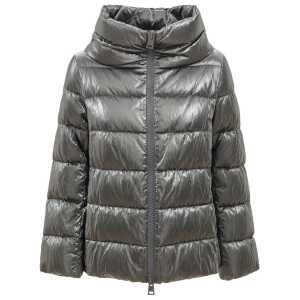 Herno Silver Viscose Jackets & Coat