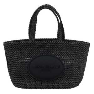 Alexander Wang Punch Small Raffia Handbag