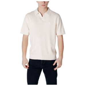 Calvin Klein Jeans Cream Cotton T-Shirt