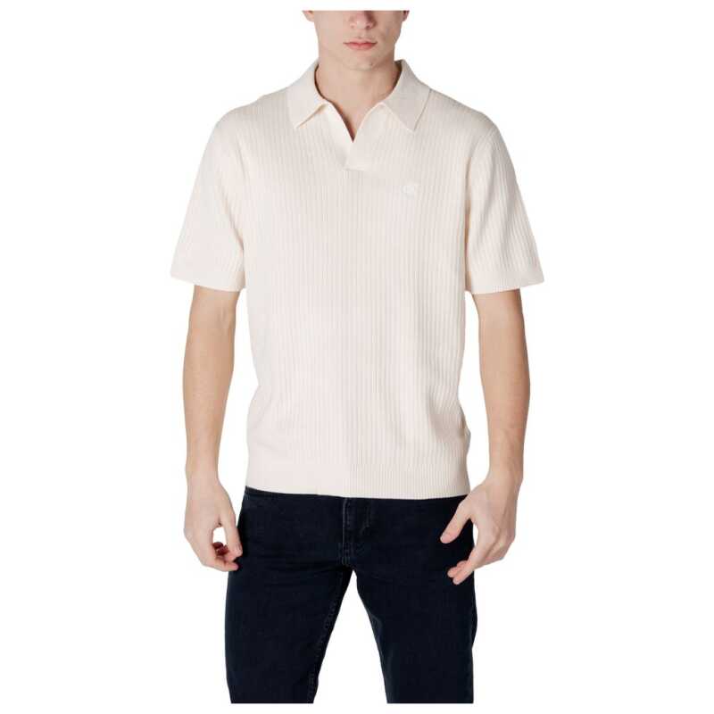 Calvin Klein Jeans Cream Cotton T-Shirt, theFeinheit