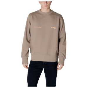 Calvin Klein Jeans Beige Cotton Sweater