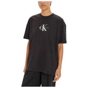 Calvin Klein Jeans Black Cotton Tops & T-Shirt