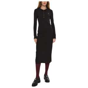 Calvin Klein Jeans Black Cotton Dress