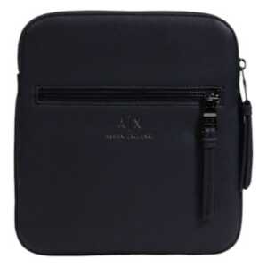 Armani Exchange Blue Polyester Messenger Bag