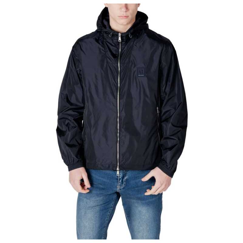 Armani Exchange Blue Polyamide Jacket, theFeinheit