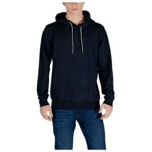 EA7 Emporio Armani Blue Cotton Sweater