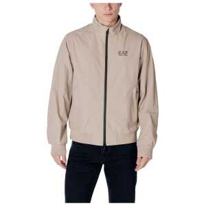 EA7 Emporio Armani Beige Polyamide Jacket