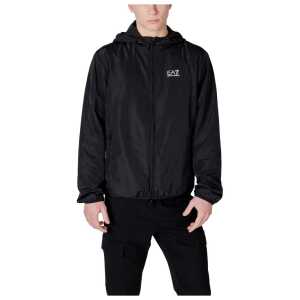 EA7 Emporio Armani Black Polyester Jacket