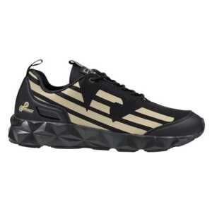 EA7 Emporio Armani Black Polyester Sneaker