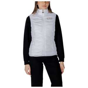 EA7 Emporio Armani White Polyester Jackets & Coat