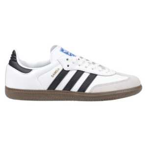 Adidas Black And White Leather Sneaker