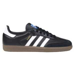 Adidas Black Leather Sneaker