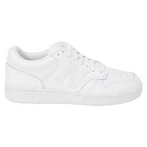New Balance White Leather Sneaker