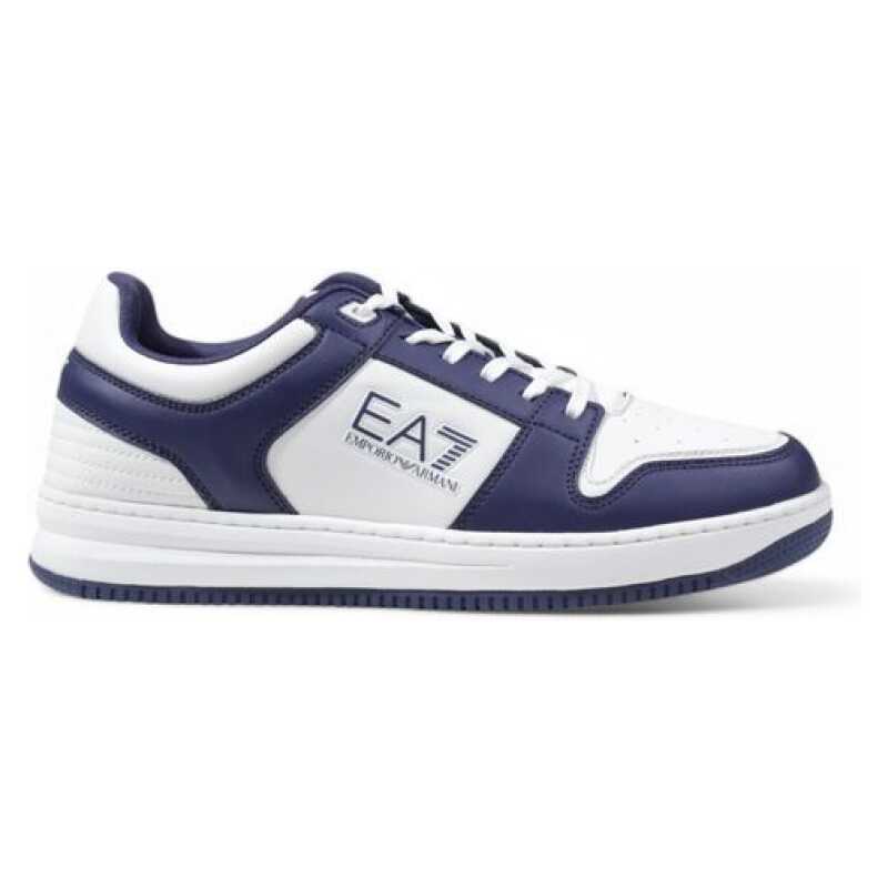 EA7 Emporio Armani Light Blue Polyester Sneaker, theFeinheit