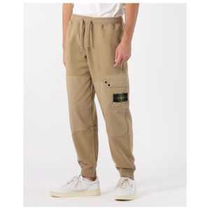 Stone Island Beige Cotton Men Cargo Trouser