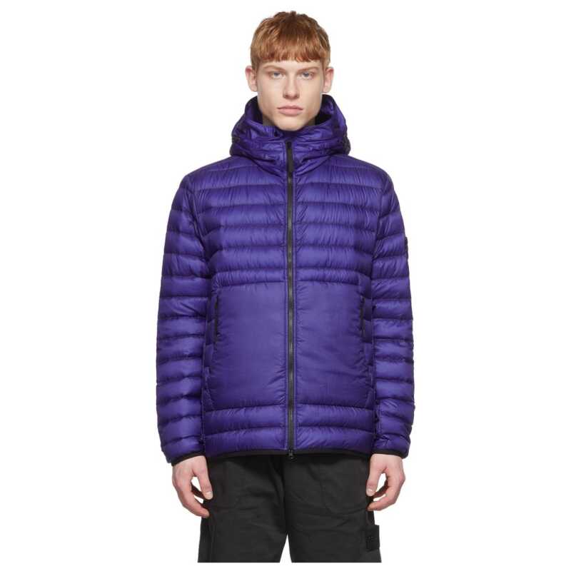 Stone Island Purple Nylon Jacket, theFeinheit