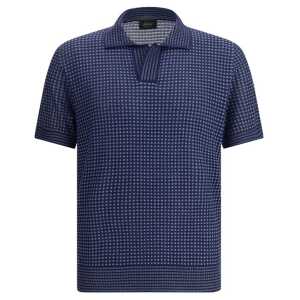 Brioni Silk Polo Shirt