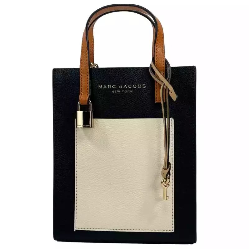 Marc Jacobs Micro Grind Leather Crossbody Bag Smoke Almond, theFeinheit