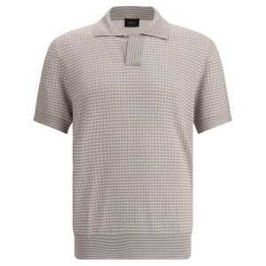 Brioni Silk Polo Shirt