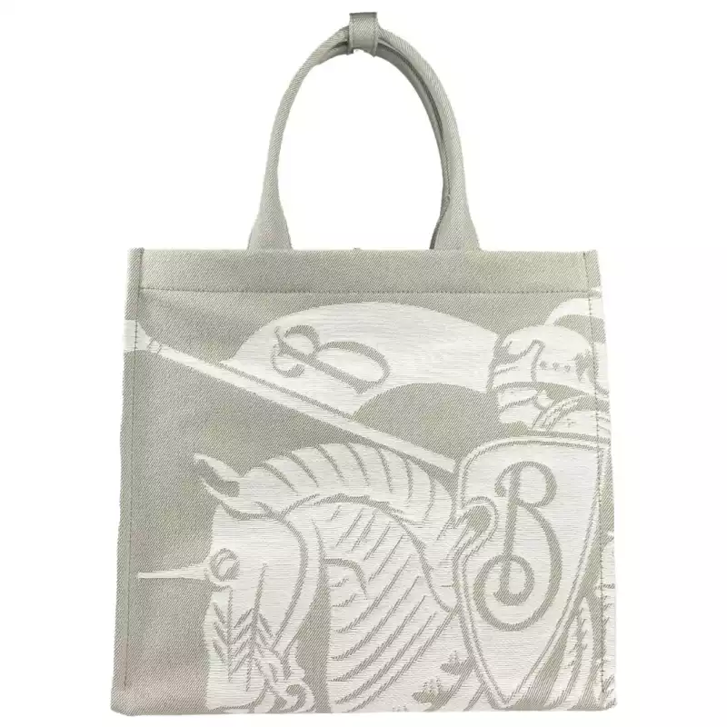 Burberry EKD Canvas Tote Bag With Coin Pouch Beige, theFeinheit