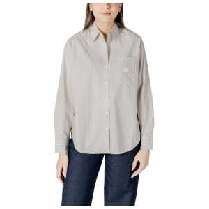 Calvin Klein Jeans Beige Cotton Shirt
