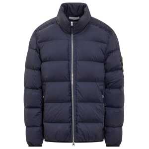 Stone Island Blue Nylon Jacket