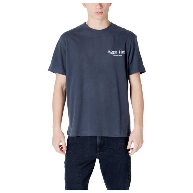 Calvin Klein Jeans Blue Cotton T-Shirt, theFeinheit