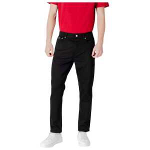 Calvin Klein Jeans Black Recycled Polyester Jeans & Pant