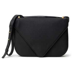 Bottega Veneta Black Leather Shoulder Bag