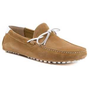 Dee Ocleppo Beige Leather Casual