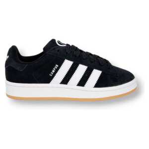 Adidas Black Suede Leather Sneaker