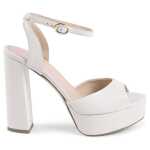 Dee Ocleppo White Napa Leather / Calf Bos Taurus Sandal