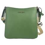 Michael Kors Green Saffiano Leather Crossbody Bag