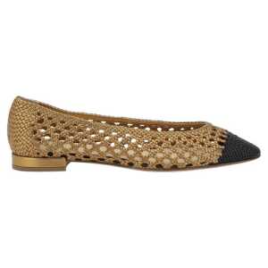 Francesco Russo Woven Ballerinas