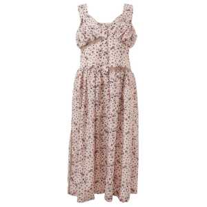 Lardini Elegant Pink Acetate Dress for Evening Elegance