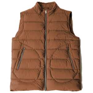 Herno Brown Nylon Vest