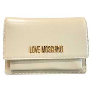 Love Moschino Beige Polyethylene Women Crossbody Bag
