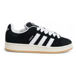 Adidas Black Suede Leather Sneaker