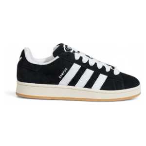 Adidas Black Suede Leather Sneaker