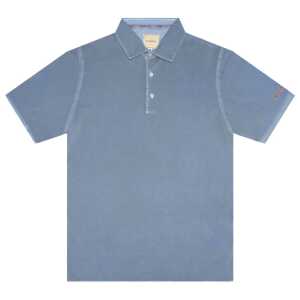 Tramarossa Light Blue Cotton Men Polo Shirt