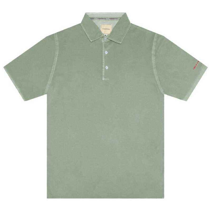 Tramarossa Green Cotton Polo Shirt, theFeinheit