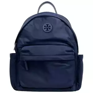 Tory Burch Navy Ella Nylon Backpack Bag 88368